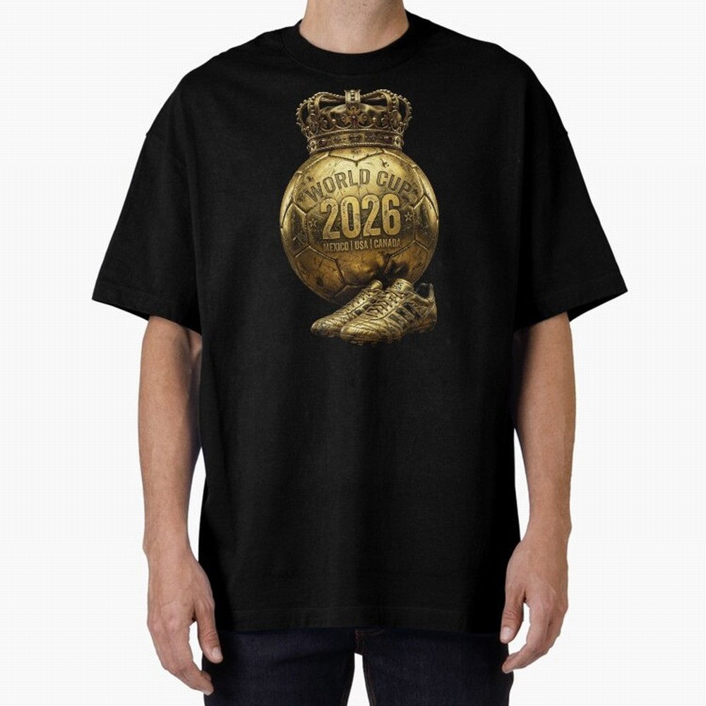 World Cup 2026 Golden Soccer Ball Crown- Mexico USA Canada Classic T-Shirt Make Game Day About FIFA World Cup 2026 Spirit, Connected to Argentina and Brazil, Messi, Champion Mindset, Group Stage Buzz, Knockout Tension and Passionate Fan Culture;