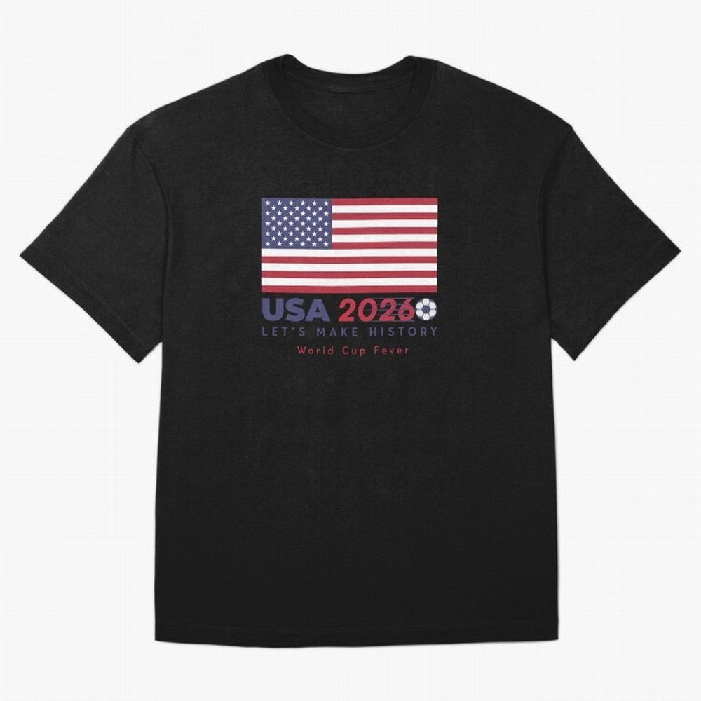 USA 2026 World Cup Americas football. Classic T-Shirt Fuel Your Fan Pride for Match Day Hype around FIFA World Cup 2026, Mbappe, Spain and Netherlands, Football Festival Excitement, Trophy Ambitions, Country Rivalries and Star Player Buzz; Great