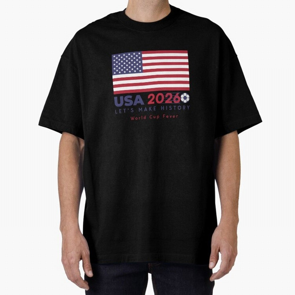 USA 2026 World Cup Americas football. Classic T-Shirt Fuel Your Fan Pride for Match Day Hype around FIFA World Cup 2026, Mbappe, Spain and Netherlands, Football Festival Excitement, Trophy Ambitions, Country Rivalries and Star Player Buzz; Great
