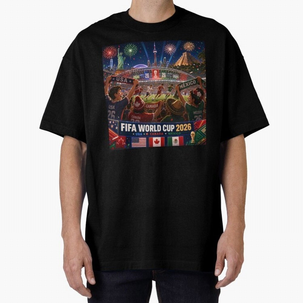 ? One Ball Three Nations 2026 #football 2026 Classic T-Shirt Unlock the FIFA World Cup 2026 Group Stage Journey through Haaland and Mbappe Highlights, England Pride, Football Passion, Legendary Performances, Festival Vibes and Supporter Community;