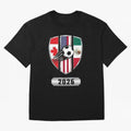 North United America Shield 2026 Cup Classic T-Shirt Showcase FIFA World Cup 2026 for Fans of Cristiano Ronaldo, Haaland and CR7 and Brazil, Bringing Global Supporter Spirit, Legendary Goals, National Colors and Tournament Celebration; Made for