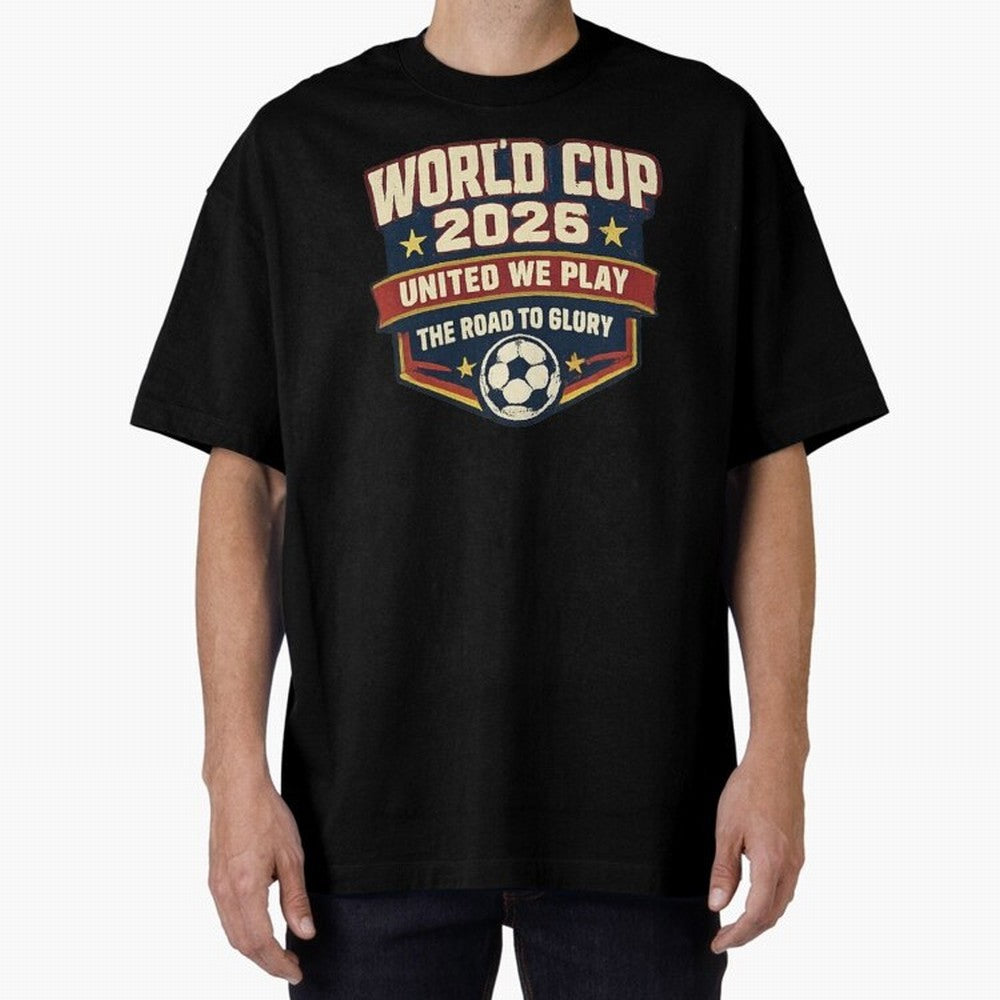 World Cup 2026 United We Play Vintage Soccer Football Fan Design Classic T-Shirt Make Every Kick Count in FIFA World Cup 2026 Spirit, Built around England, France and Netherlands, CR7, Soccer Culture, Superstar Moments, National Team Dreams and