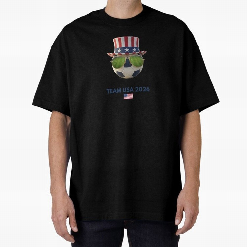Soccer Fan Gear: Team USA 2026 Classic T-Shirt Get Ready for the FIFA World Cup 2026 Group Stage Journey through Cristiano Ronaldo Highlights, France Pride, Worldwide Fan Energy, Dramatic Goals, Stadium Lights and Championship Celebrations; Built