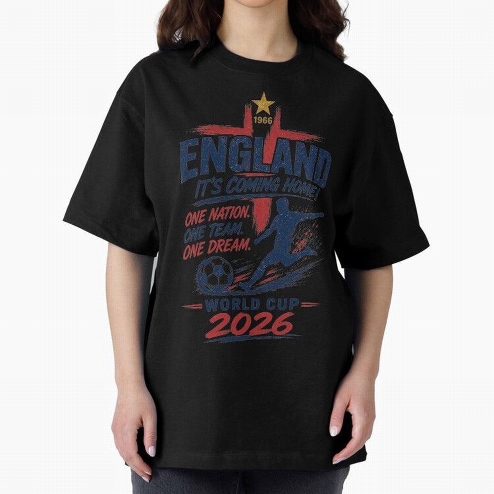 England Fan Art for World Cup 2026 Classic T-Shirt Bring a Champion Mindset to FIFA World Cup 2026 USA Canada Mexico Highlighting Neymar, Haaland and Cristiano Ronaldo, Spain and Netherlands Energy, Fan Favorite Moments, National Team Passion, Big