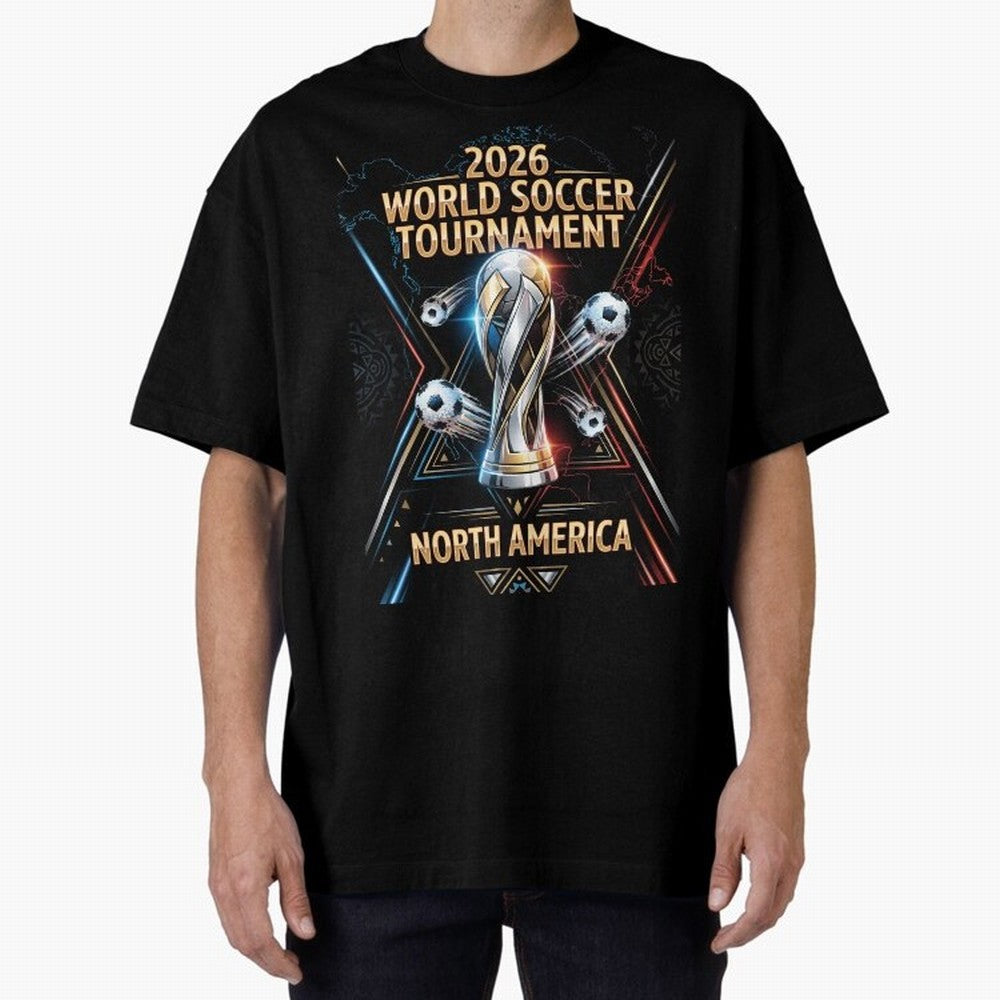 2026 FIFA Classic T-Shirt Capture FIFA World Cup 2026 Spirit, Centered on Portugal, Haaland and Mbappe, Football History, Final Match Energy, Crowd Noise and Once in a Lifetime Moments; Created for Match Day Parties, Soccer Gifts, Fan Photos,