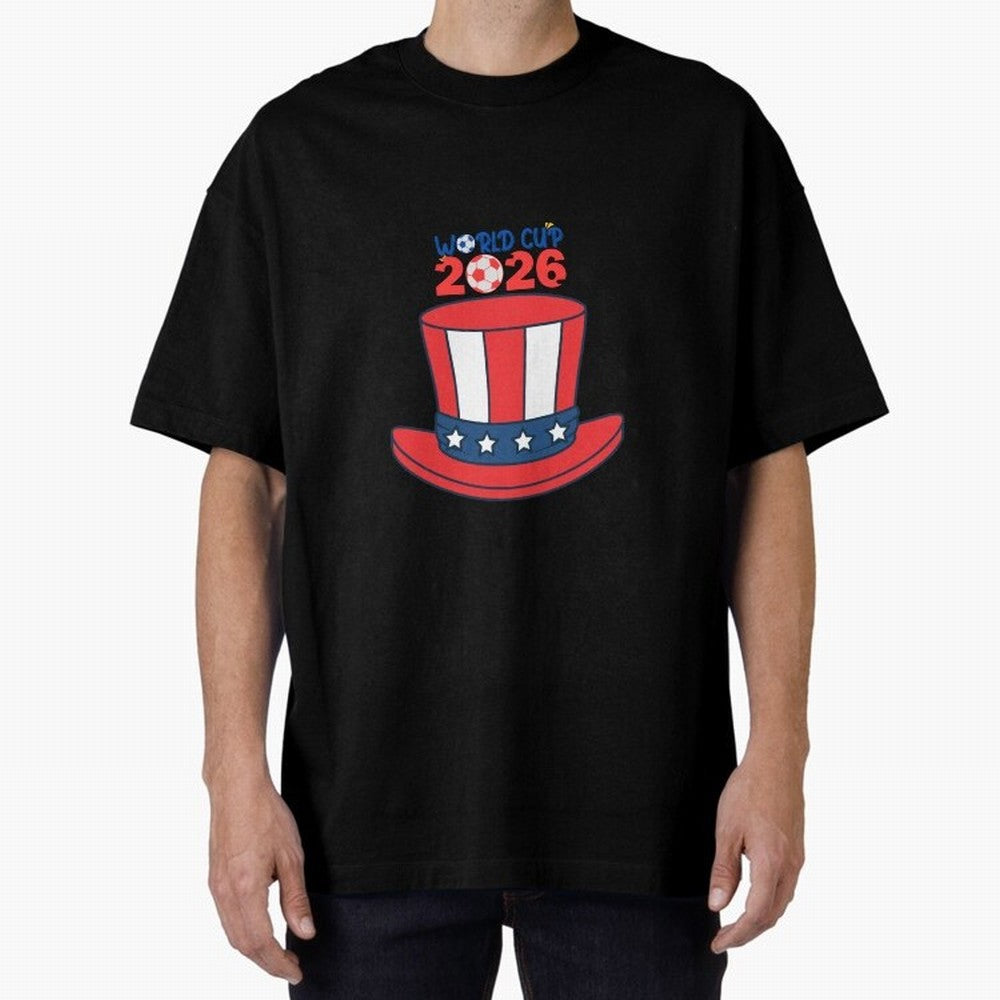 Patriotic Soccer Hat Design for FIFA World Cup 2026 Celebration Classic T-Shirt Discover Global Football Passion for FIFA World Cup 2026, Made for Mbappe, Brazil, Portugal and Argentina, Global Supporter Spirit, Legendary Goals, National Colors and