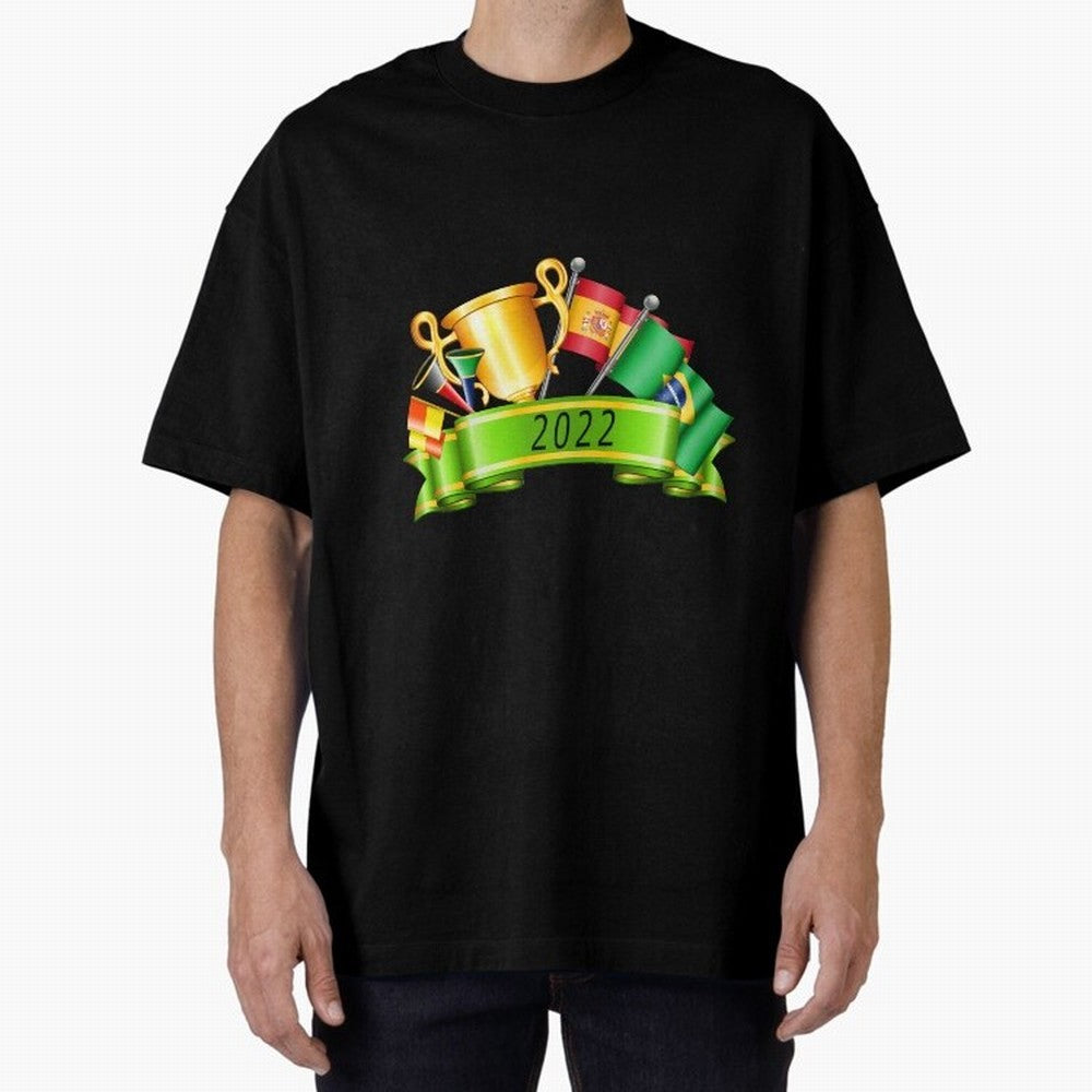 World Cup 2022 Qatar Spain Brazil Classic T-Shirt Fuel Your Fan Pride for Match Day Hype around FIFA World Cup 2026 USA Canada Mexico, Neymar, Germany, Retro Football Energy, Iconic Rivalries, Trophy Chase Drama and Stadium Atmosphere; Ideal for