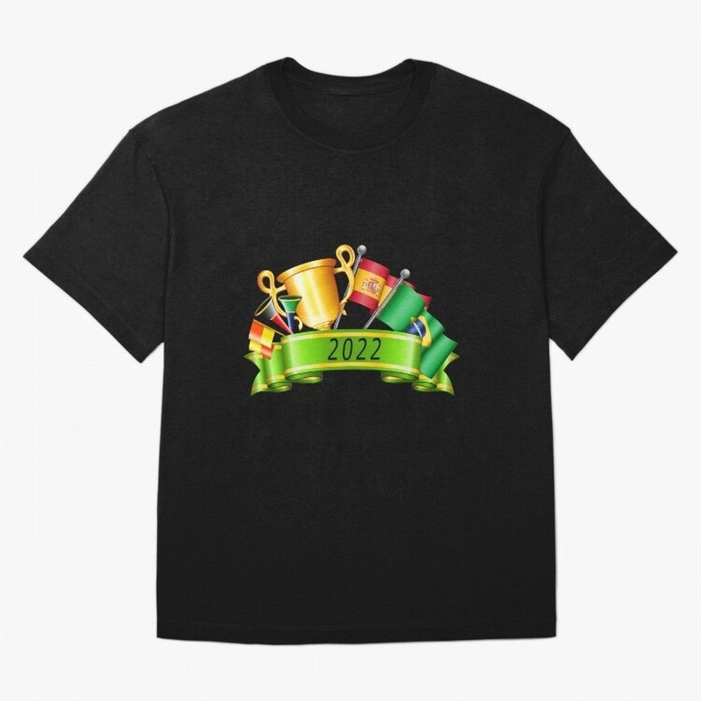 World Cup 2022 Qatar Spain Brazil Classic T-Shirt Fuel Your Fan Pride for Match Day Hype around FIFA World Cup 2026 USA Canada Mexico, Neymar, Germany, Retro Football Energy, Iconic Rivalries, Trophy Chase Drama and Stadium Atmosphere; Ideal for