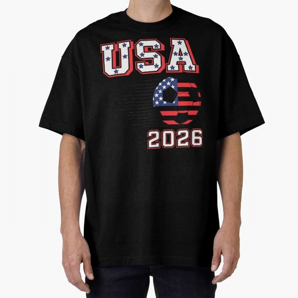 Vintage USA World Cup, Fifa World Cup 2026 Classic T-Shirt Build FIFA World Cup 2026 Group Stage Spirit, Highlighting Argentina, Neymar, Haaland and Cristiano Ronaldo, Sports Nostalgia, International Competition, Famous Players and Unforgettable