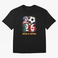 United by Football Soccer Fan Gear 2026 Classic T-Shirt Discover FIFA World Cup 2026 Filled with Cristiano Ronaldo, Germany Energy, Sports Nostalgia, International Competition, Famous Players and Unforgettable Victories; Great for Supporters Who