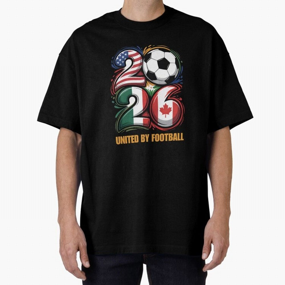 United by Football Soccer Fan Gear 2026 Classic T-Shirt Discover FIFA World Cup 2026 Filled with Cristiano Ronaldo, Germany Energy, Sports Nostalgia, International Competition, Famous Players and Unforgettable Victories; Great for Supporters Who