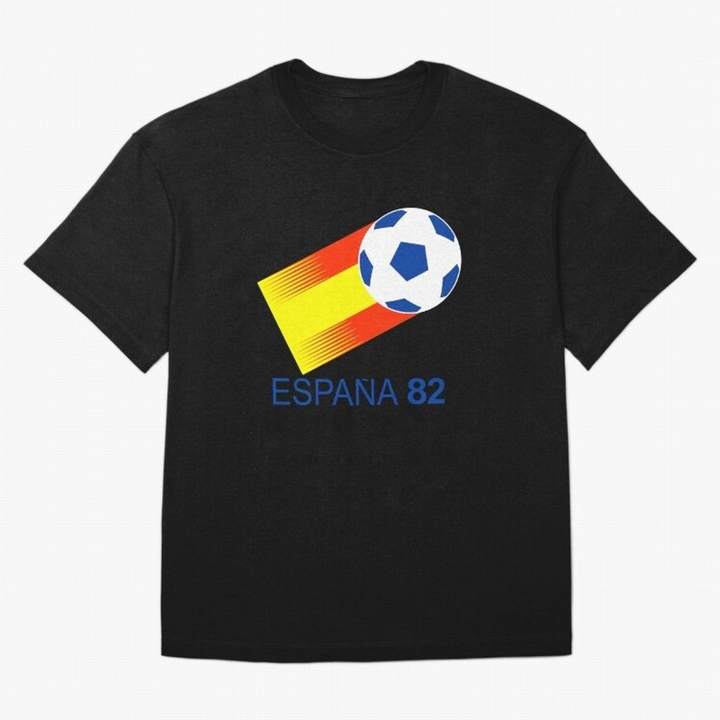 Spain Espana 82 World Cup Soccer 80s Classic T-Shirt Relive Legendary Nights from FIFA World Cup 2026 Spirit, Capturing England, Haaland, Match Day Excitement, Supporter Culture, Golden Goals and Global Football Passion; Ideal for Fans Who Follow