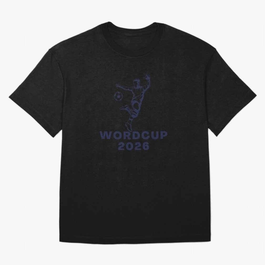 Football Is Life World Cup Fan T-Shirt Classic T-Shirt Keep the Match Day Mood of FIFA World Cup 2026 Group Stage for Fans of Cristiano Ronaldo, Haaland and CR7 and France and Portugal, Bringing Tournament Hype, Historic Matchups, Family Viewing