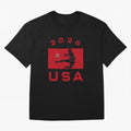 USA Soccer 2026 Player Silhouette Athletic Design Classic T-Shirt Show Up for the Glory of FIFA World Cup 2026 Group Stage Spirit, Celebrating France and Portugal, Messi and Cristiano Ronaldo, Goal Celebration Energy, Supporter Heritage, Football