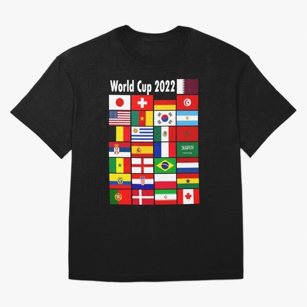 Countries Participating In The World Cup 2022 Qatar Classic T-Shirt Stand Proud for Match Day Hype around FIFA World Cup 2026, Cristiano Ronaldo, Haaland and CR7, Argentina and Brazil, Global Supporter Spirit, Legendary Goals, National Colors and
