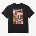 Countries Participating In The World Cup 2022 Qatar Classic T-Shirt Stand Proud for Match Day Hype around FIFA World Cup 2026, Cristiano Ronaldo, Haaland and CR7, Argentina and Brazil, Global Supporter Spirit, Legendary Goals, National Colors and