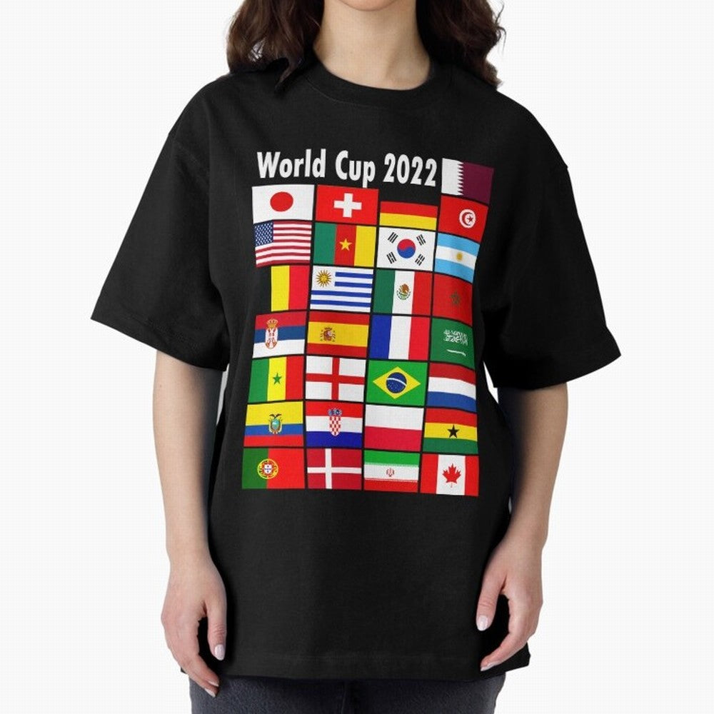 Countries Participating In The World Cup 2022 Qatar Classic T-Shirt Stand Proud for Match Day Hype around FIFA World Cup 2026, Cristiano Ronaldo, Haaland and CR7, Argentina and Brazil, Global Supporter Spirit, Legendary Goals, National Colors and
