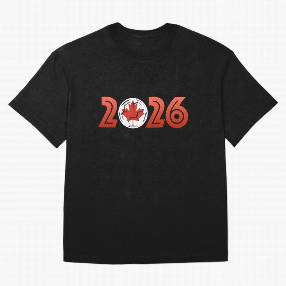 Canada Soccer 2026 Design Classic T-Shirt Relive FIFA World Cup 2026 Group Stage for Fans of Haaland and Mbappe and Brazil, Portugal and Argentina, Bringing Supporter Pride, Iconic Celebrations, Legendary Names and Global Match Day Energy; Perfect