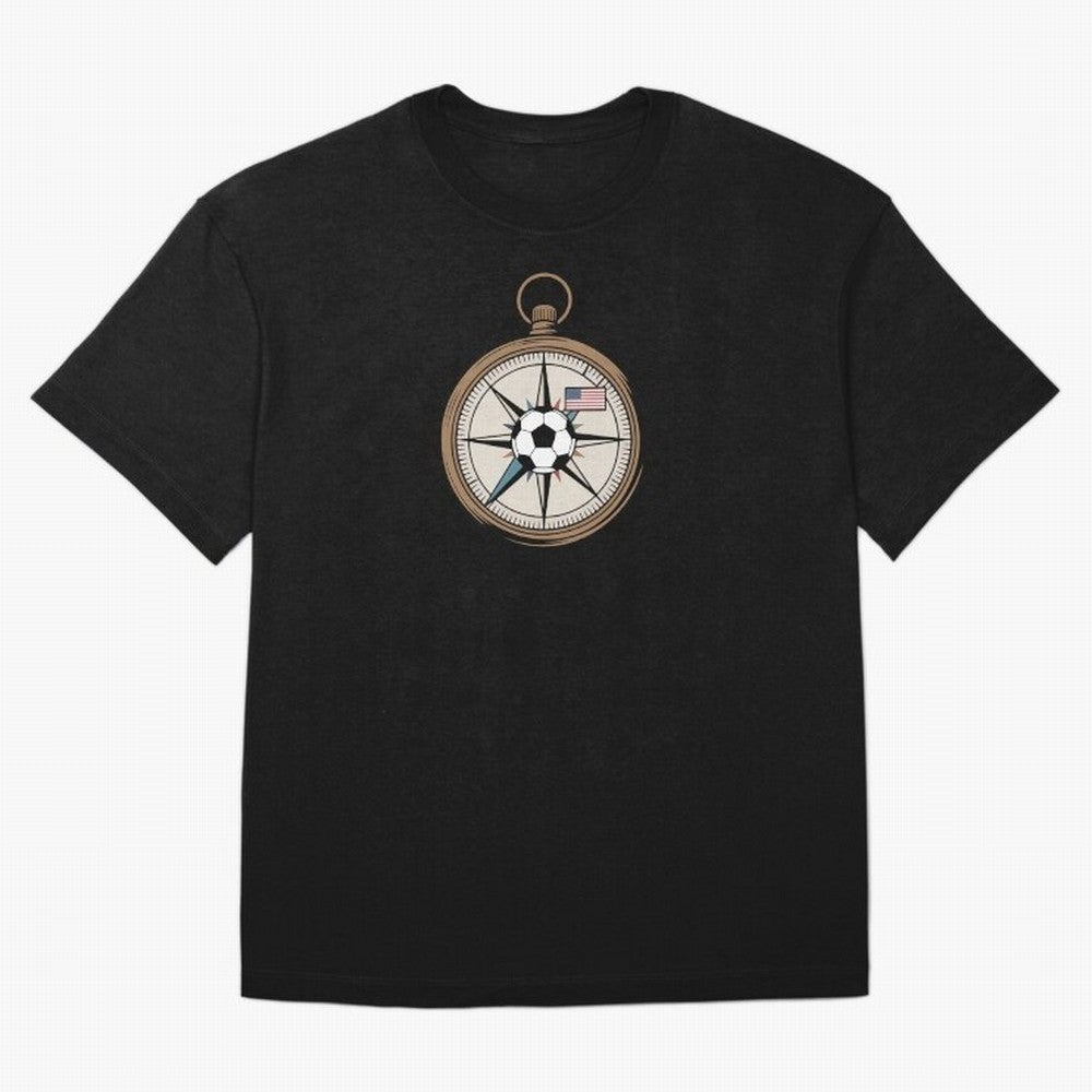 All Roads Lead to 2026 USA Compass Soccer World Cup Classic T-Shirt Wear the Spirit of FIFA World Cup 2026 Spirit, Inspired by Netherlands, CR7, Goal Celebration Energy, Supporter Heritage, Football Icons and Worldwide Tournament Joy; Made for