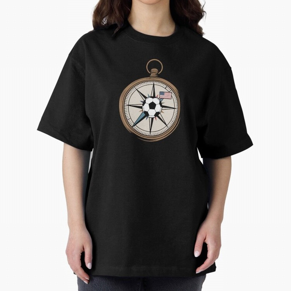 All Roads Lead to 2026 USA Compass Soccer World Cup Classic T-Shirt Wear the Spirit of FIFA World Cup 2026 Spirit, Inspired by Netherlands, CR7, Goal Celebration Energy, Supporter Heritage, Football Icons and Worldwide Tournament Joy; Made for