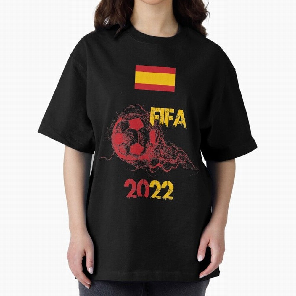 World Cup Qatar 2022 Ispanya Classic T-Shirt Live the Energy of the FIFA World Cup 2026 USA Canada Mexico Journey through Messi, Neymar and Mbappe Highlights, England, France and Netherlands Pride, Supporter Pride, Iconic Celebrations, Legendary