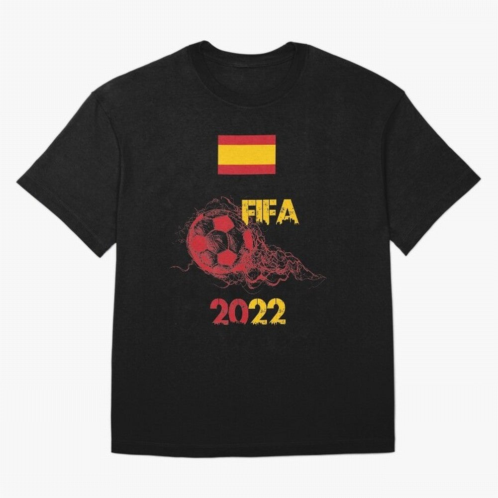 World Cup Qatar 2022 Ispanya Classic T-Shirt Live the Energy of the FIFA World Cup 2026 USA Canada Mexico Journey through Messi, Neymar and Mbappe Highlights, England, France and Netherlands Pride, Supporter Pride, Iconic Celebrations, Legendary