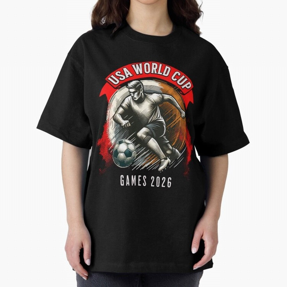 USA World Cup Classic T-Shirt Represent Fans Who Live for FIFA World Cup 2026 Centered on Haaland and Mbappe, Argentina and Brazil Energy, Stadium Memories, Football Loyalty, International Chants and Championship Tradition; Made for Collectors Who