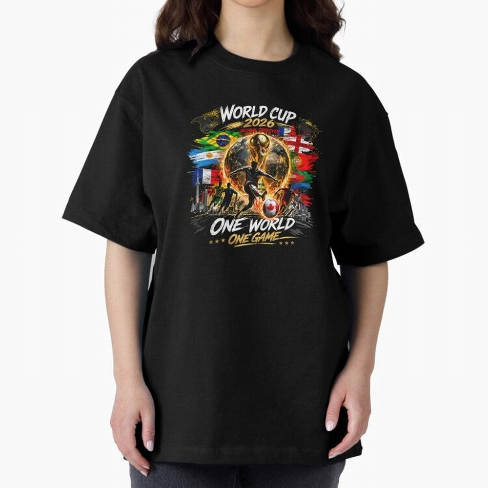 World Cup 2026 Classic T-Shirt Remember the FIFA World Cup 2026 USA Canada Mexico Journey through Messi, CR7 and Mbappe Highlights, Portugal Pride, Vintage Soccer Flavor, Modern Football Stars, National Flags and Final Night Emotion; Ideal for Fans