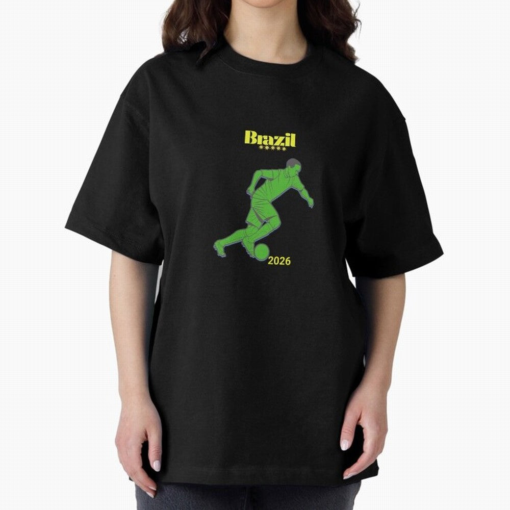 Brazil Soccer Classic T-Shirt Join Match Day Hype around FIFA World Cup 2026, Cristiano Ronaldo, Argentina, Football History, Final Match Energy, Crowd Noise and Once in a Lifetime Moments; Made for Die Hard Supporters, Soccer Lovers, Game Day