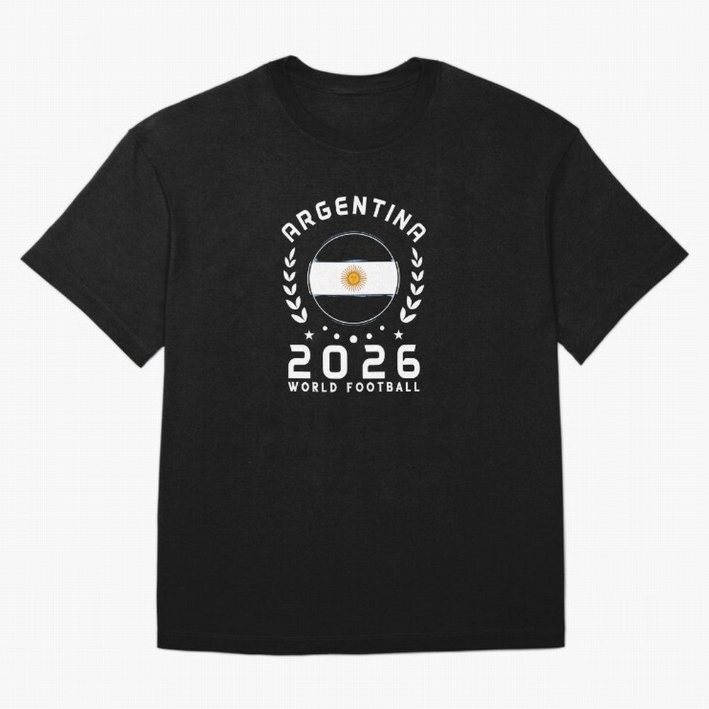 World Cup 2026 Argentina Football Fan Argentine Supporter T-Shirt_85614595 Classic T-Shirt Represent Football Lovers during FIFA World Cup 2026 Group Stage Featuring Cristiano Ronaldo, Argentina, France and Brazil Energy, Football History, Final