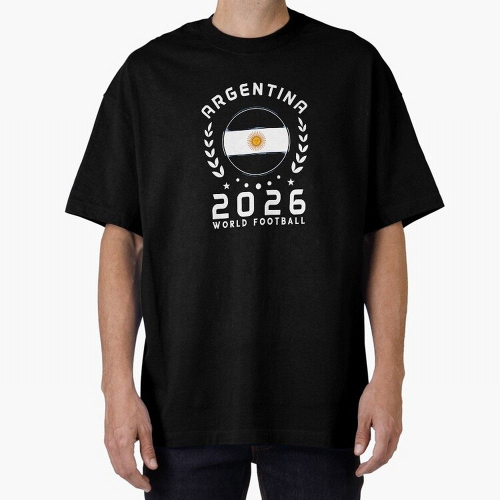 World Cup 2026 Argentina Football Fan Argentine Supporter T-Shirt_85614595 Classic T-Shirt Represent Football Lovers during FIFA World Cup 2026 Group Stage Featuring Cristiano Ronaldo, Argentina, France and Brazil Energy, Football History, Final