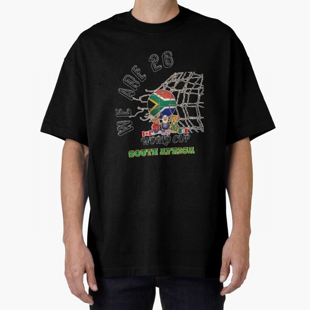 World cup 26 - South Africa Classic T-Shirt Represent Fans Who Live for FIFA World Cup 2026 Spirit, Highlighting England, France and Netherlands, Messi, Neymar and Mbappe, Goal Celebration Energy, Supporter Heritage, Football Icons and Worldwide