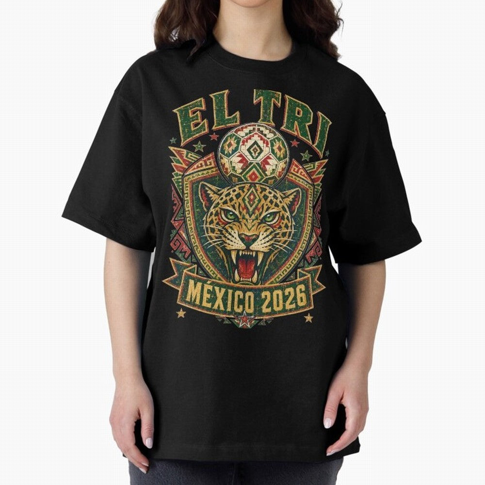 El Tri M¨¦xico 2026 World Cup Soccer T-Shirt Classic T-Shirt Celebrate the Magic of FIFA World Cup 2026 Spirit, Filled with France and Portugal, Cristiano Ronaldo, Haaland and CR7, Goal Celebration Energy, Supporter Heritage, Football Icons and