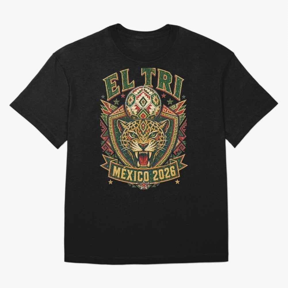 El Tri M¨¦xico 2026 World Cup Soccer T-Shirt Classic T-Shirt Celebrate the Magic of FIFA World Cup 2026 Spirit, Filled with France and Portugal, Cristiano Ronaldo, Haaland and CR7, Goal Celebration Energy, Supporter Heritage, Football Icons and