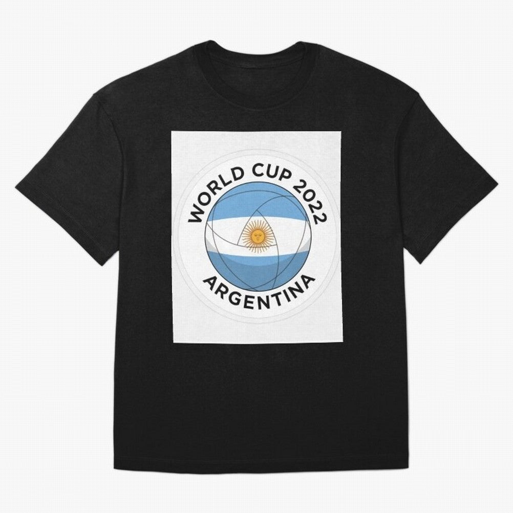 Argentina World Cup Soccer Football 2022 - Qatar World Cup Classic T-Shirt Celebrate Fan Culture around FIFA World Cup 2026 USA Canada Mexico Spirit, Driven by France and Portugal, CR7 and Messi, Tournament Hype, Historic Matchups, Family Viewing