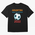 Argentina, 2022 World Cup Champion Classic T-Shirt Honor Football Greatness during Global Football Passion for FIFA World Cup 2026 Group Stage, Made for Haaland, Brazil, Football Festival Excitement, Trophy Ambitions, Country Rivalries and Star