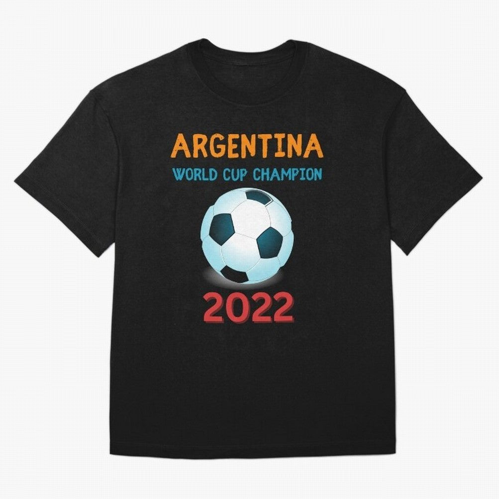 Argentina, 2022 World Cup Champion Classic T-Shirt Honor Football Greatness during Global Football Passion for FIFA World Cup 2026 Group Stage, Made for Haaland, Brazil, Football Festival Excitement, Trophy Ambitions, Country Rivalries and Star