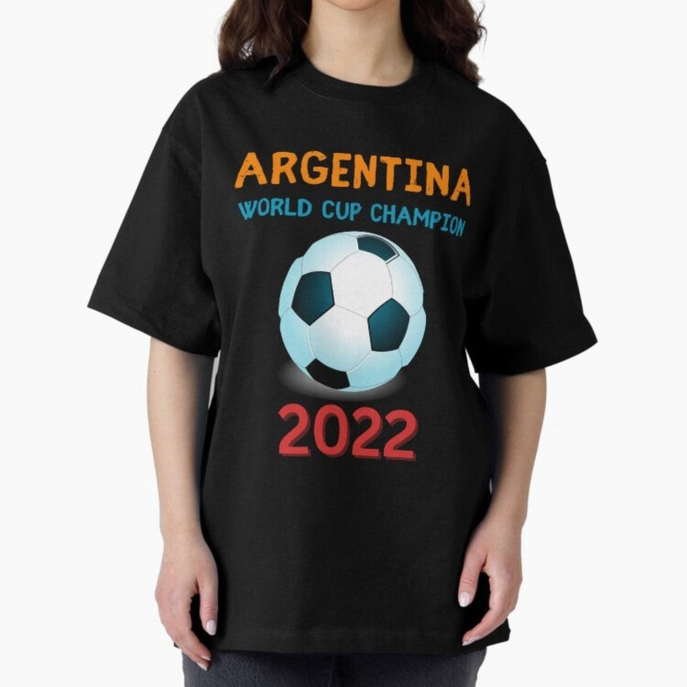 Argentina, 2022 World Cup Champion Classic T-Shirt Honor Football Greatness during Global Football Passion for FIFA World Cup 2026 Group Stage, Made for Haaland, Brazil, Football Festival Excitement, Trophy Ambitions, Country Rivalries and Star