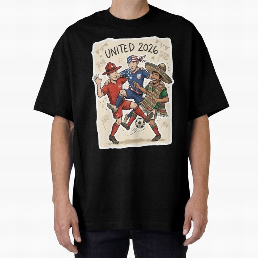 USA Canada Mexico Football Fans Classic T-Shirt Stand Proud for FIFA World Cup 2026 Group Stage Spirit, Built around Germany, CR7, Supporter Pride, Iconic Celebrations, Legendary Names and Global Match Day Energy; Perfect for Fans, Collectors,