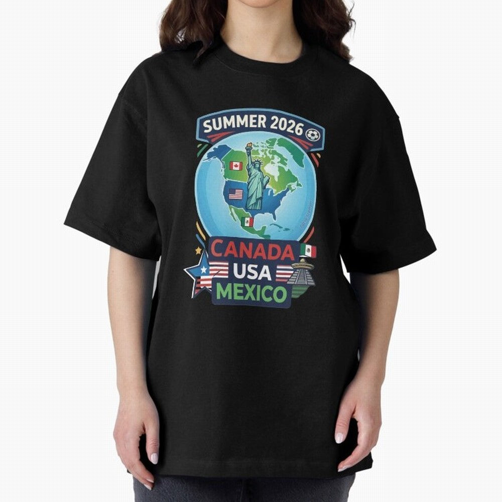 SUMMER 2026 SOCCER Classic T-Shirt Experience the Global Stage of FIFA World Cup 2026 Spirit, Made for Brazil, Cristiano Ronaldo, Sports Nostalgia, International Competition, Famous Players and Unforgettable Victories; Made for Collectors Who Enjoy