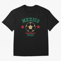 Mexico Soccer Fan 2026 Jersey Style Design Classic T-Shirt Show Championship Spirit for FIFA World Cup 2026 USA Canada Mexico for Fans of Cristiano Ronaldo, Haaland and CR7 and Portugal, Spain and Germany, Bringing Stadium Memories, Football