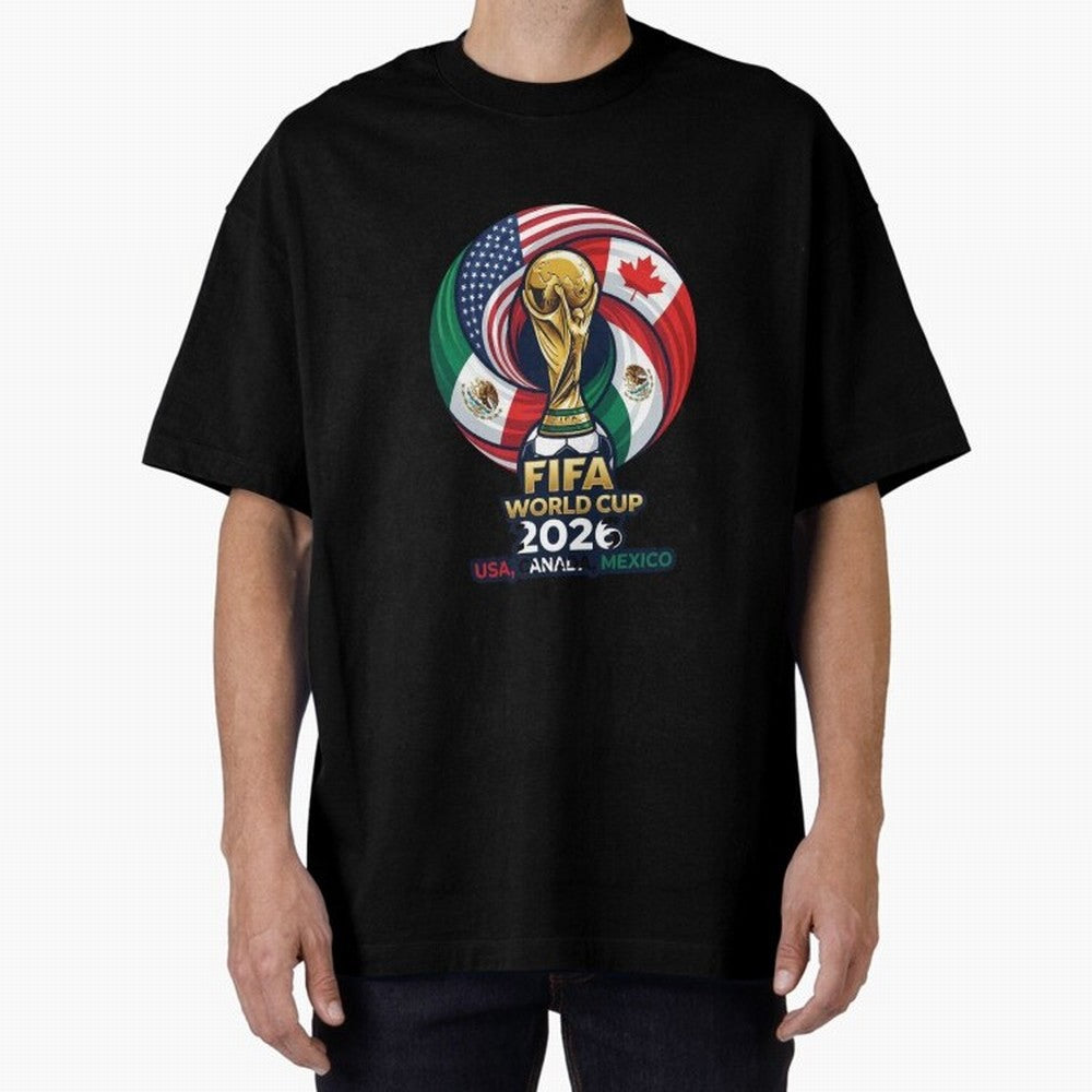 Glossy Host Nations Trophy Shield Classic T-Shirt Bring Stadium Energy to Match Day Hype around FIFA World Cup 2026, Mbappe, Portugal, Worldwide Fan Energy, Dramatic Goals, Stadium Lights and Championship Celebrations; Ideal for Passionate Fans Who