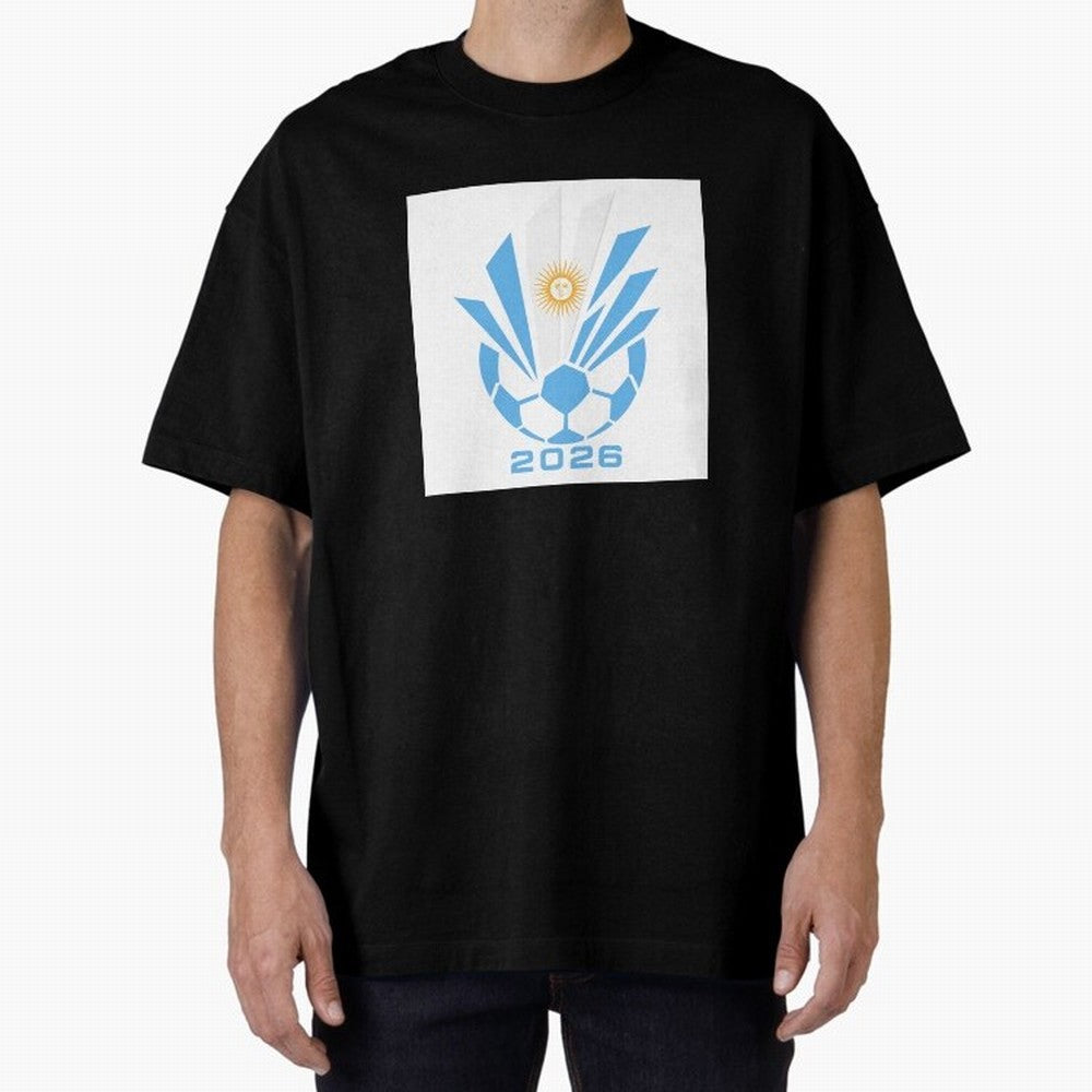Argentina Soccer 2026 Sun Burst Emblem Classic T-Shirt Bring Bold Fan Energy to the FIFA World Cup 2026 Group Stage Journey through Neymar, Haaland and Cristiano Ronaldo Highlights, Argentina and Brazil Pride, Stadium Memories, Football Loyalty,