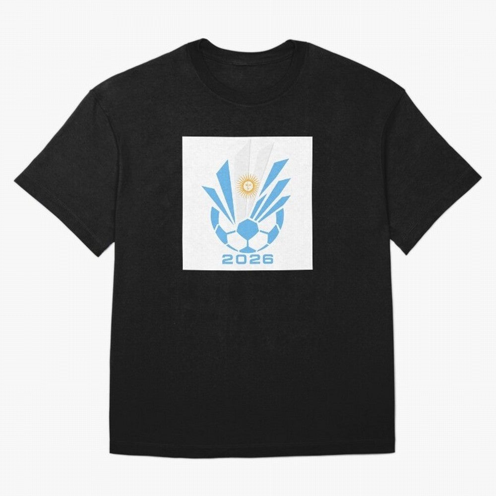 Argentina Soccer 2026 Sun Burst Emblem Classic T-Shirt Bring Bold Fan Energy to the FIFA World Cup 2026 Group Stage Journey through Neymar, Haaland and Cristiano Ronaldo Highlights, Argentina and Brazil Pride, Stadium Memories, Football Loyalty,