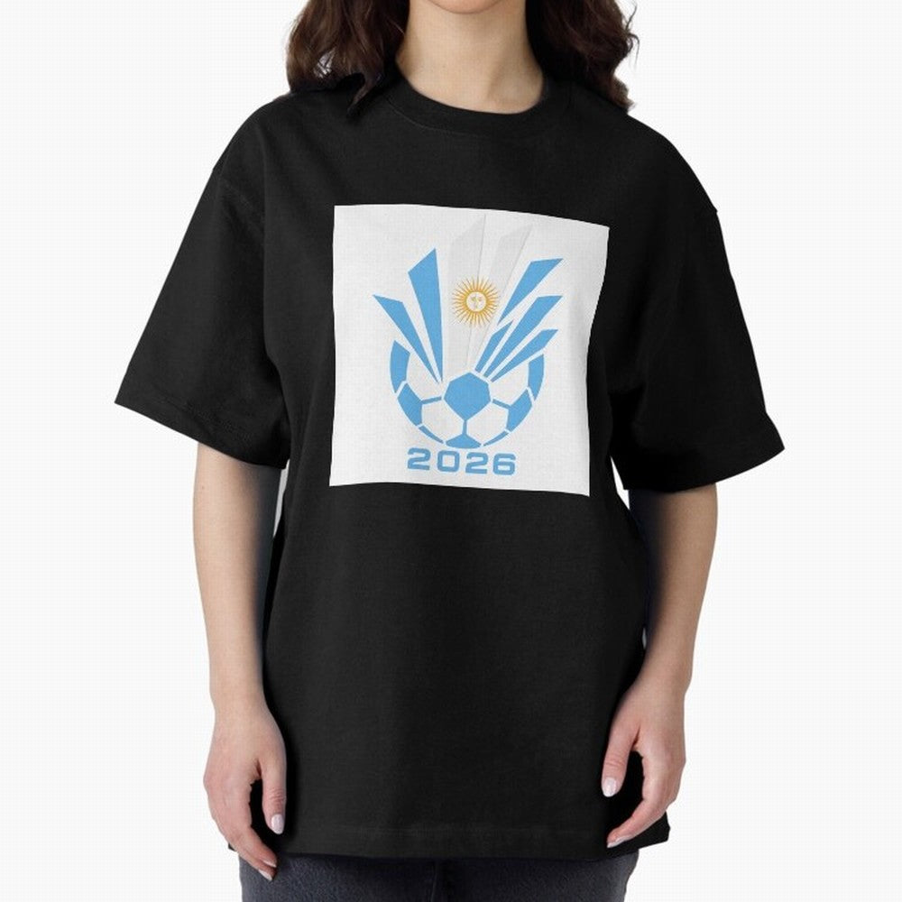Argentina Soccer 2026 Sun Burst Emblem Classic T-Shirt Bring Bold Fan Energy to the FIFA World Cup 2026 Group Stage Journey through Neymar, Haaland and Cristiano Ronaldo Highlights, Argentina and Brazil Pride, Stadium Memories, Football Loyalty,