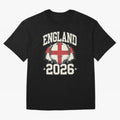England 2026 World Cup for Football Fans and Teams Classic T-Shirt Celebrate the Biggest Stage of the FIFA World Cup 2026 Journey through Mbappe and Neymar Highlights, Germany Pride, Worldwide Fan Energy, Dramatic Goals, Stadium Lights and