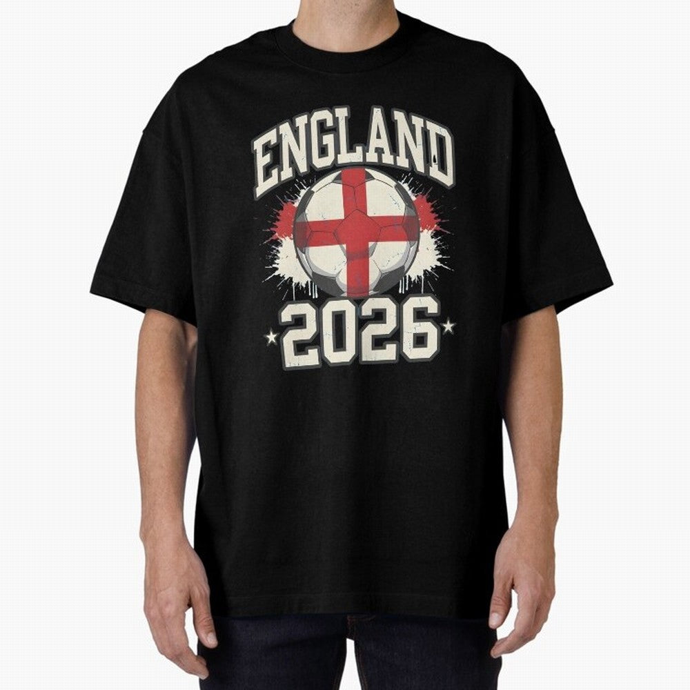 England 2026 World Cup for Football Fans and Teams Classic T-Shirt Celebrate the Biggest Stage of the FIFA World Cup 2026 Journey through Mbappe and Neymar Highlights, Germany Pride, Worldwide Fan Energy, Dramatic Goals, Stadium Lights and