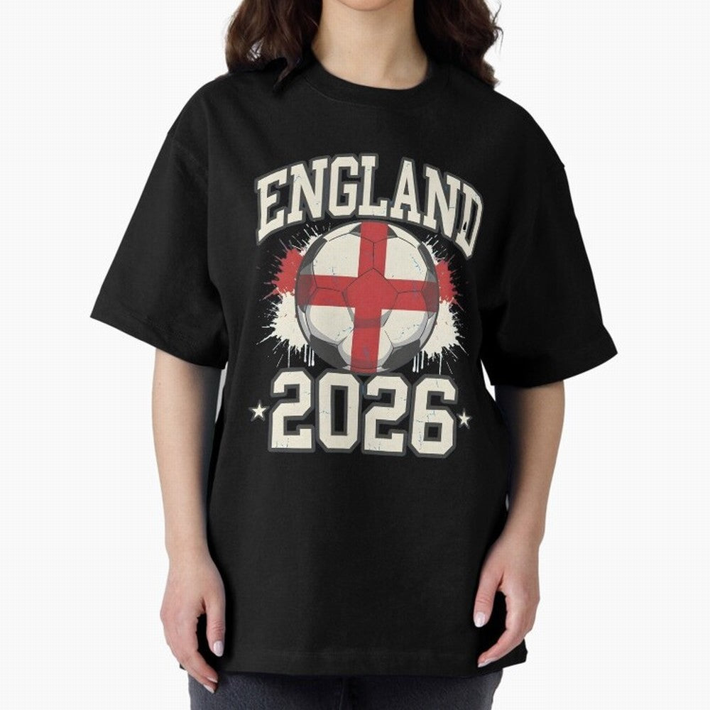 England 2026 World Cup for Football Fans and Teams Classic T-Shirt Celebrate the Biggest Stage of the FIFA World Cup 2026 Journey through Mbappe and Neymar Highlights, Germany Pride, Worldwide Fan Energy, Dramatic Goals, Stadium Lights and
