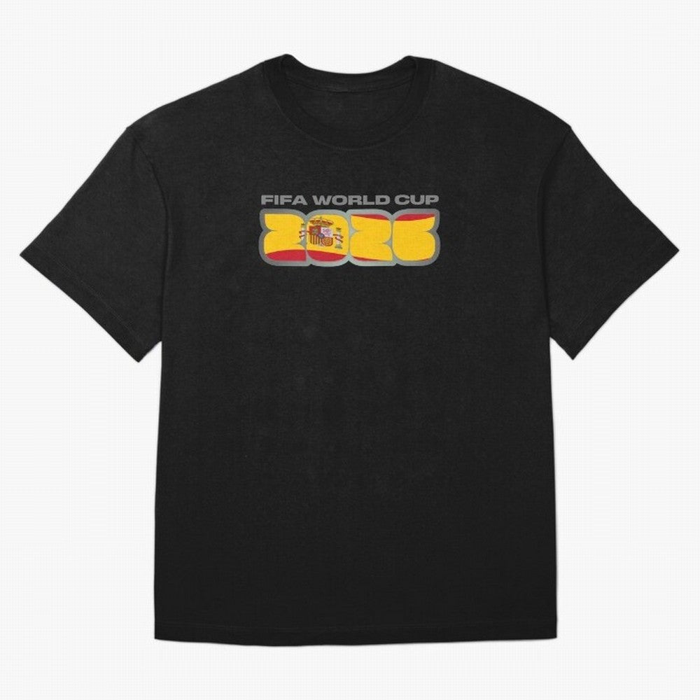 Spain 2026 La Furia Roja Football Fan Classic T-Shirt Bring a Vintage Feel to FIFA World Cup 2026 Group Stage Spirit, Filled with Argentina and Brazil, CR7, Championship Spirit, Famous Goals, Roaring Crowds and International Football Unity; Perfect