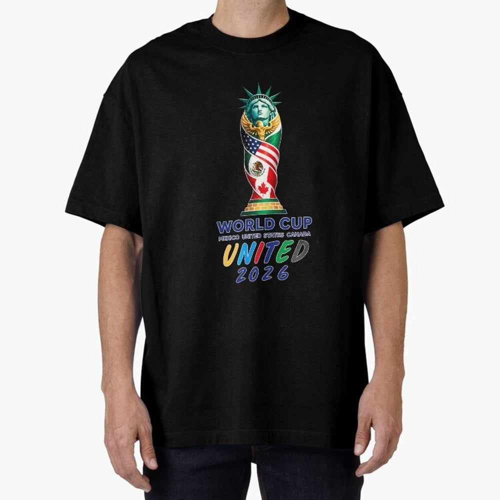 World Cup United 2026 Mexico USA Canada Soccer Design Classic T-Shirt Join the Global Buzz around FIFA World Cup 2026 Group Stage Made for Messi and Cristiano Ronaldo, Brazil Energy, Stadium Chants, National Pride, Trophy Dreams and Unforgettable